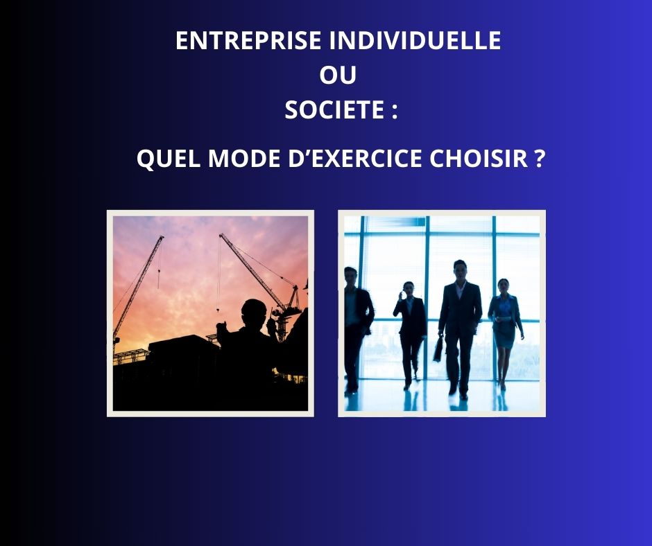 Entreprise individuell ou societe blog